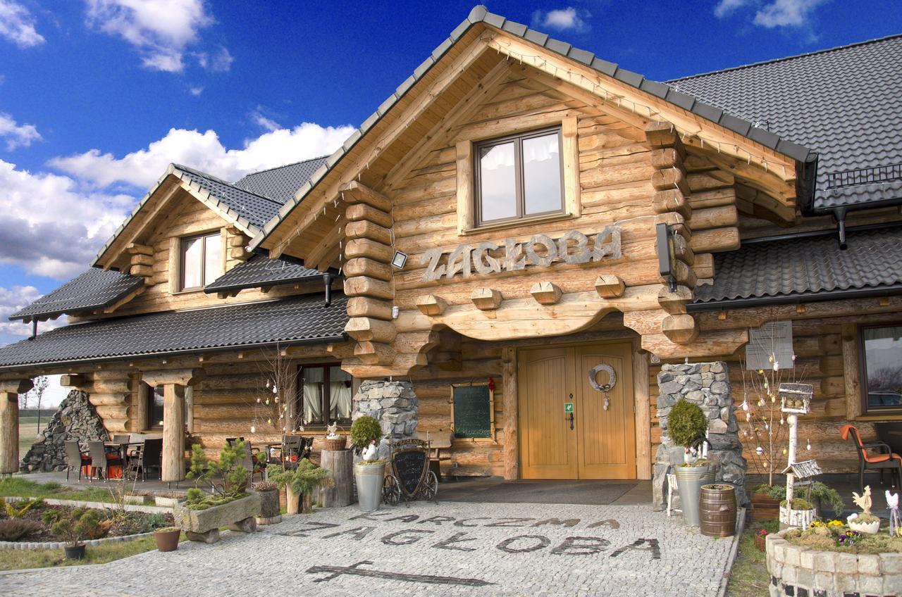 Zagloba Karczma Hotell Opole Exteriör bild